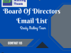 Directors Email List