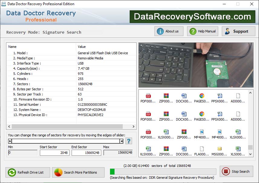 Professional Data Recovery Tool