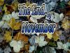 The End of November