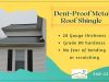 Protect Your Metal Roof Shingle from Dent | Alpha Rain