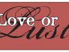 Lust Without Love