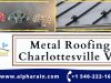 Metal Roofing Charlottesville VA With Snowbirds