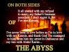 "On Both Sides of the Abyss"