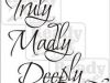 Truly, Madly, Deeply