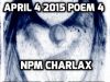 April 4 2015 poem 4 npm charlax ANgel