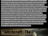 "Witchcraft: The Way of Wonder"
