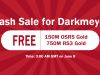  RSorder Flash Sale for Darkmeyer: Enjoy 150M Free RS 2007 Gold on June 8