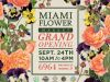 Miami Flower Market Grand Opening with Free Flowers and DIY Day
