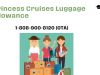 Princess Cruises Luggage Allowance