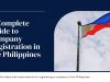 A Complete Guide to Company Registration in the Philippines