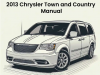 What Diagrams Are Featured in the Chrysler Town and Country 2013 Manual?