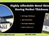 Does Metal Roof Shingles Have the Perfect Thickness?