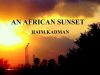 'An African sunset'