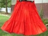 The red skirt