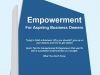 Empowerment for Aspiring Business Owners by Amber Patterson