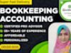 Professional Bookkeeper QuickBooks Online ,Xero, Wave Accounting