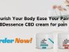 Nourish Your Body Ease Your Pain CBDessence CBD cream for pain