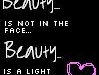 Beauty is a scar