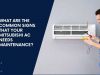 What Are the Common Signs That Your Mitsubishi AC Needs Maintenance?