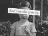 growing up