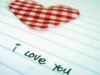 I love you...