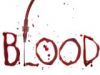 BLOOD on my PAPER