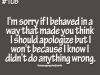 Apologize 