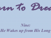 Nine &ndash; Where He Wakes Up from His Long Dream