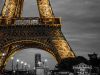 Decorate Your Walls with Paris Wall Art - Golden Eiffel Tower