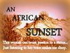 An African Sunset