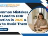 5 Common Mistakes That Lead to CDR Rejection in 2026 and How to Avoid Them