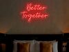 Why neon lights are popular in the wedding industry