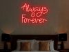 Neon signs customized with your partner's name are a great surprise this wedding season!