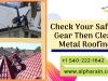For Cleaning Metal Roofing Virginia Call Alpha Rain