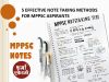 5 Effective Note Taking Methods for MPPSC Aspirants