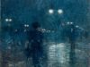 Fifth Avenue Nocturne (1895): Childe Hassam