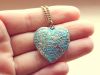 My Blue Heart-Shaped Necklace.