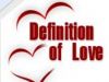 Defining &ldquo;Love&rdquo;