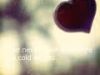 cold as you