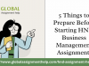 5 Things to Prepare Before Starting HND Business Management Assignment!