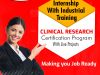 Job Oriented Internship Based Clinical Research Training &ndash;Clinical Research
