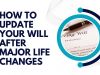 How to Update Your Will After Major Life Changes