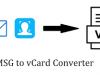 How to Import MSG to vCard Format without Outlook ?