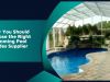 Why You Should Choose the Right Swimming Pool Shades Supplier