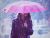 The GIrl with the Pink Umbrella