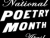 National Poetry Month