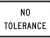 No tolerance series (chapter 2)