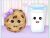 " COOKIES AND MILK GO TOGETHER"