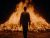 Sent up in a blaze