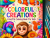 Colorful Creations: A Joyful Coloring Book for Kids: with Fruits, Animals, Fish, and Flowers